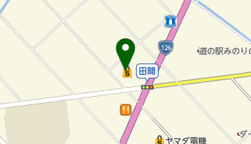 カスミ 田間店 トイレの地図画像