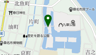 九華公園 トイレの地図画像
