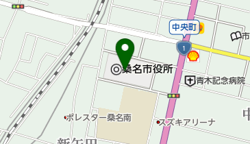 なばなの里 トイレの地図画像