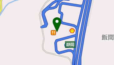 静岡SA 上り トイレの地図画像