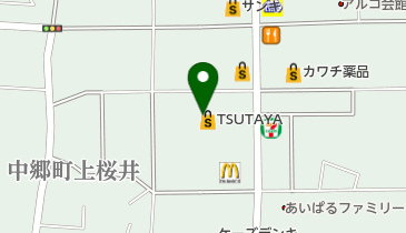 WonderGOO TSUTAYA 北茨城店 トイレの地図画像