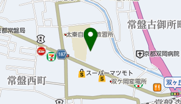 TSUTAYA 太秦店 トイレの地図画像