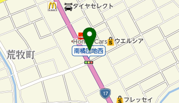 TSUTAYA 前橋荒牧店 トイレの地図画像