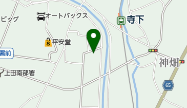 蔦屋書店 上田しおだ野店 トイレの地図画像