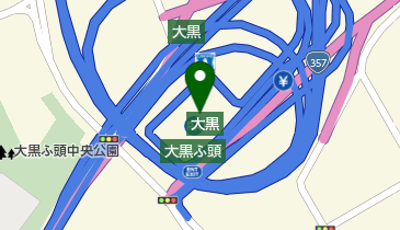 大黒PA 第1公衆トイレの地図画像