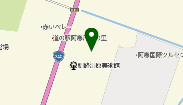 道の駅 阿寒丹頂の里 トイレの地図画像