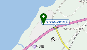 道の駅 キララ多岐 トイレの地図画像