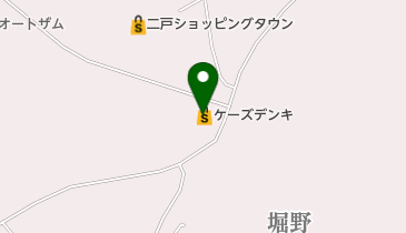 ケーズデンキ 二戸店 トイレの地図画像