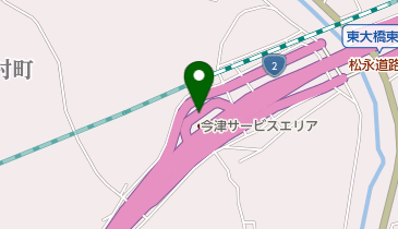 今津PA トイレの地図画像