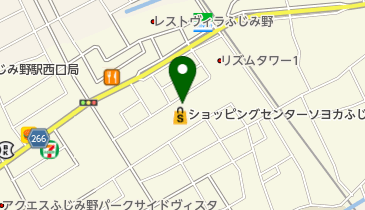 ソヨカふじみ野 トイレの地図画像