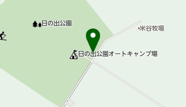 日の出公園 オートキャンプ場 トイレの地図画像