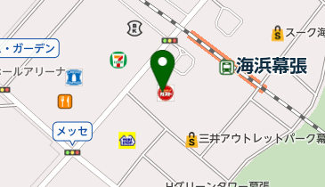 プレナ幕張 2階 トイレの地図画像