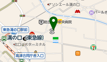 城南信用金庫 溝ノ口支店 トイレの地図画像