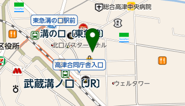 マルイファミリー 溝口店 B1F トイレの地図画像