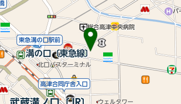 ドン・キホーテ 溝ノ口駅前店 トイレの地図画像