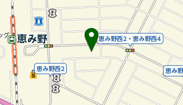 ドコモショップ恵み野店 トイレの地図画像