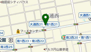 ドコモショップ円山店 トイレの地図画像