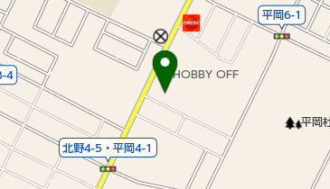 ドコモショップ平岡店 トイレの地図画像