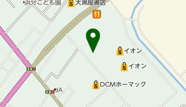 ドコモショップダイエー上磯店 トイレの地図画像