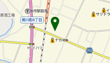 ドコモショップ余市店 トイレの地図画像