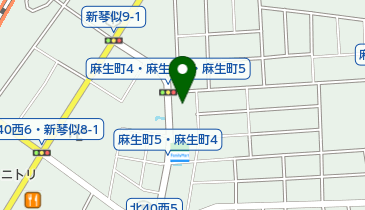 ドコモショップ麻生店 トイレの地図画像
