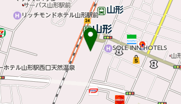 ドコモショップ山形店 トイレの地図画像