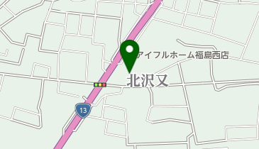 ドコモショップ福島店 トイレの地図画像