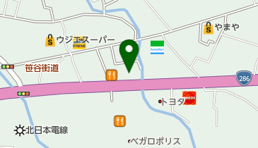ドコモショップ仙台西多賀店 トイレの地図画像