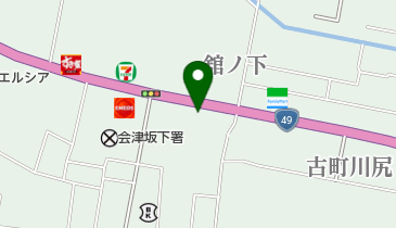 ドコモショップ会津坂下店 トイレの地図画像