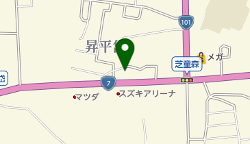 ドコモショップ能代中央店 トイレの地図画像