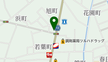 ドコモショップ黒石店 トイレの地図画像