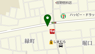 ドコモショップ三沢店 トイレの地図画像