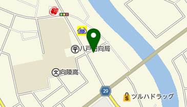 ドコモショップ八戸南類家店 トイレの地図画像