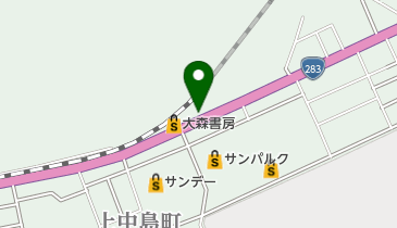 ドコモショップ釜石店 トイレの地図画像