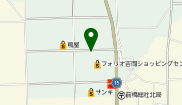ドコモショップ前橋西店 トイレの地図画像