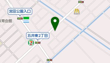 ドコモショップ市原店 トイレの地図画像