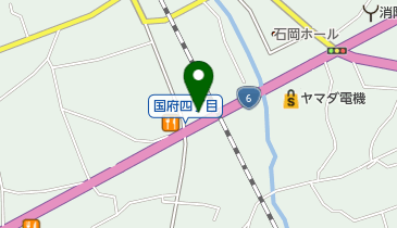 ドコモショップ石岡店 トイレの地図画像