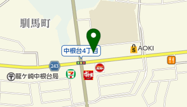 ドコモショップ竜ヶ崎店 トイレの地図画像