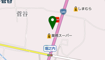 ドコモショップ那珂店 トイレの地図画像