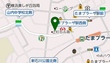 ドコモショップたまプラーザ店 トイレの地図画像