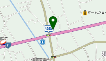 ドコモショップ潮来店 トイレの地図画像