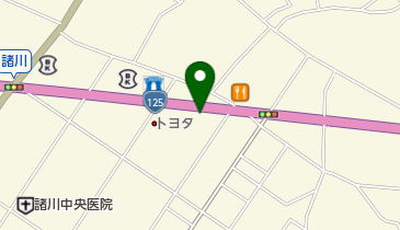 ドコモショップ三和店 トイレの地図画像