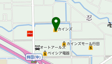 ドコモショップカインズモール行田店 トイレの地図画像