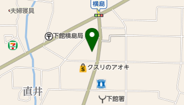ドコモショップ下館店 トイレの地図画像