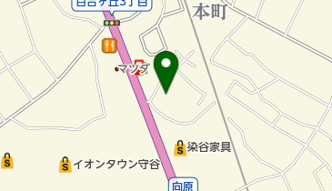 ドコモショップ守谷店 トイレの地図画像