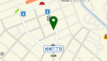 ドコモショップ成城店 トイレの地図画像