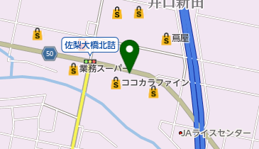 ドコモショップ魚沼店 トイレの地図画像