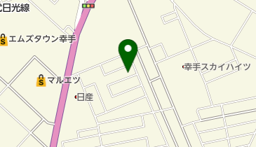 ドコモショップ幸手店 トイレの地図画像