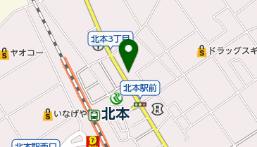 ドコモショップ北本店 トイレの地図画像