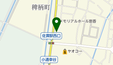 ドコモショップ佐貫店 トイレの地図画像